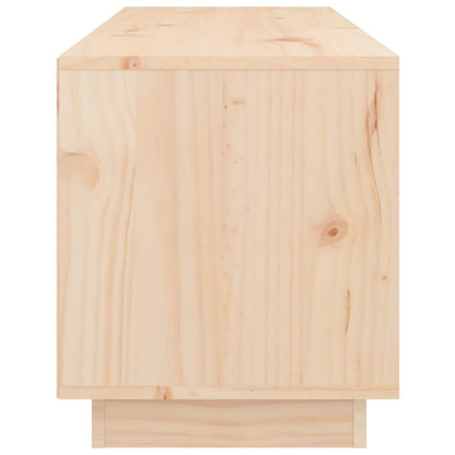 TV-Møbel Tre TV-benk heltre furu 105x34x40 cm