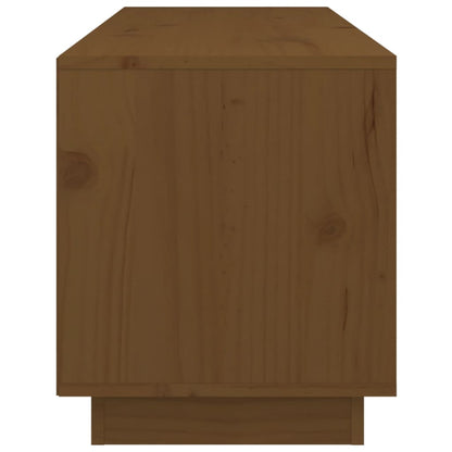 TV-Møbel Brun Tv-benk Honningbrun 105x34x40 cm heltre furu
