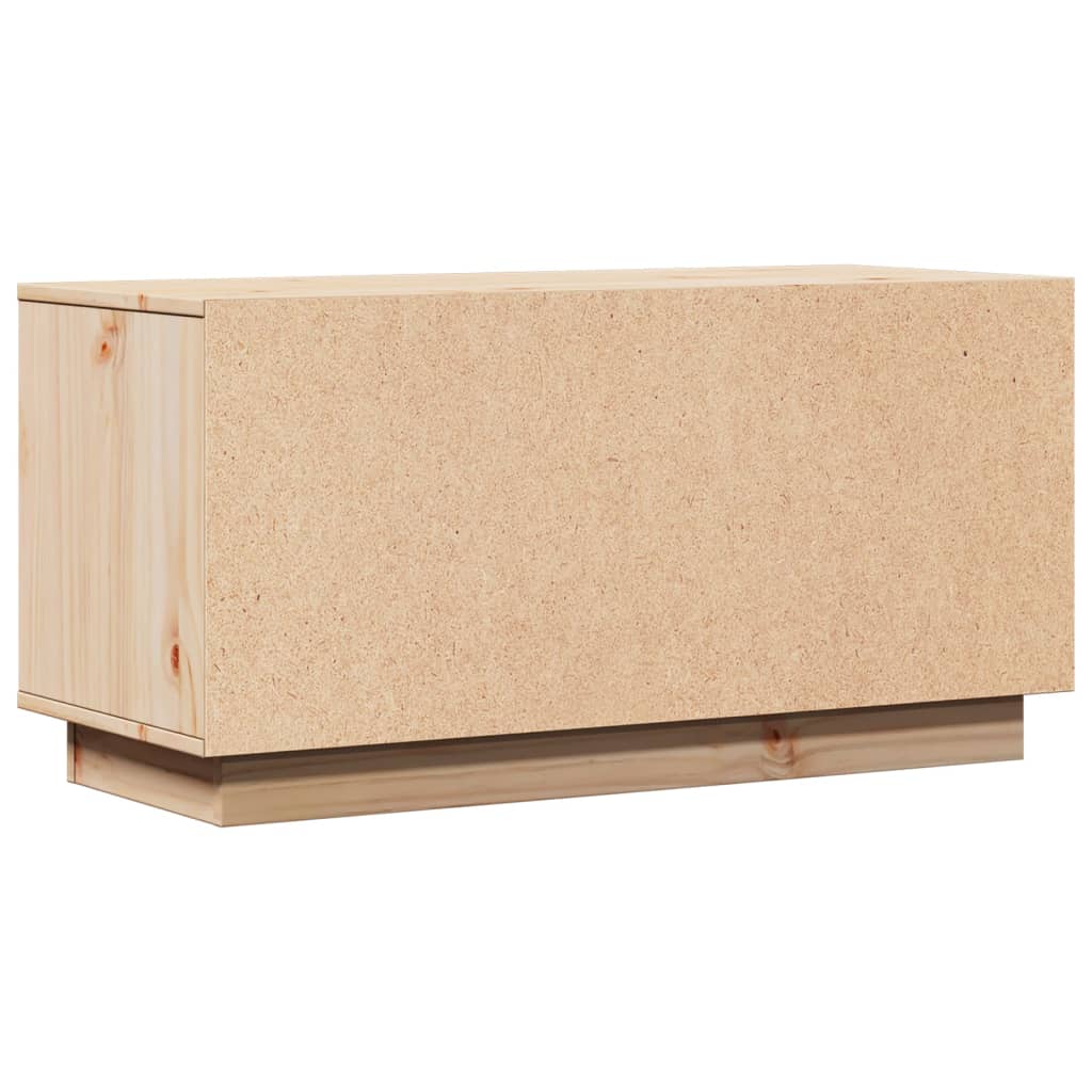 TV-Møbel Tre Tv-benk heltre furu 80x34x40 cm