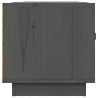 TV-Møbel Grå Tv-benk 80x34x35 cm heltre furu