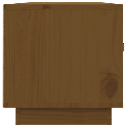 TV-Møbel Honningbrun TV-benk 80x34x35 cm heltre furu