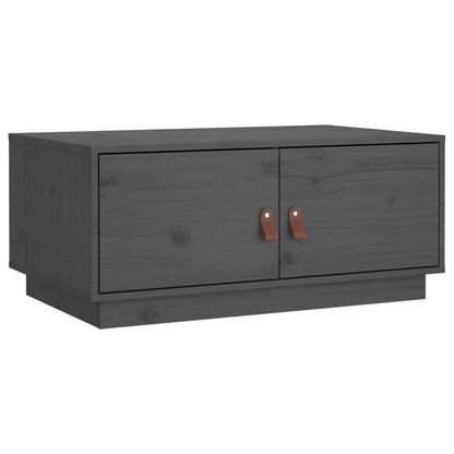 Salongbord Sofabord Grå 80x50x35 cm heltre furu