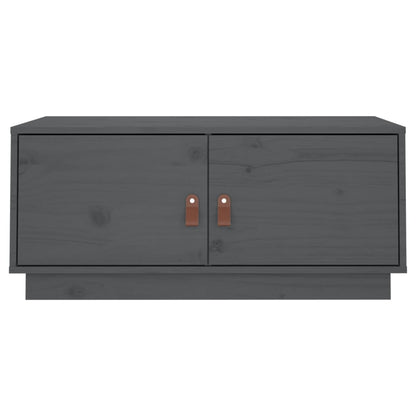 Salongbord Sofabord Grå 80x50x35 cm heltre furu