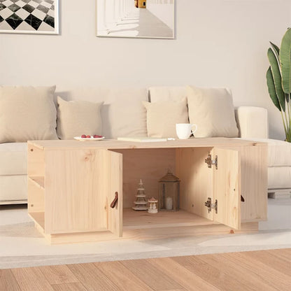Salongbord Sofabord Tre heltre furu 100x50x41 cm