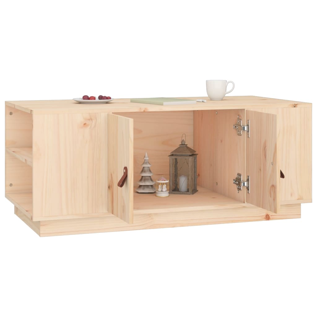 Salongbord Sofabord Tre heltre furu 100x50x41 cm
