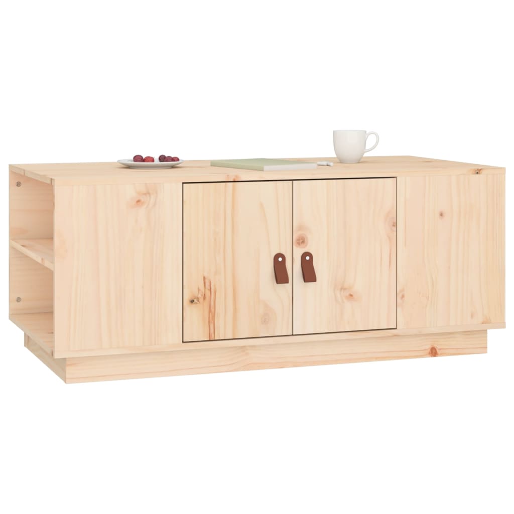 Salongbord Sofabord Tre heltre furu 100x50x41 cm