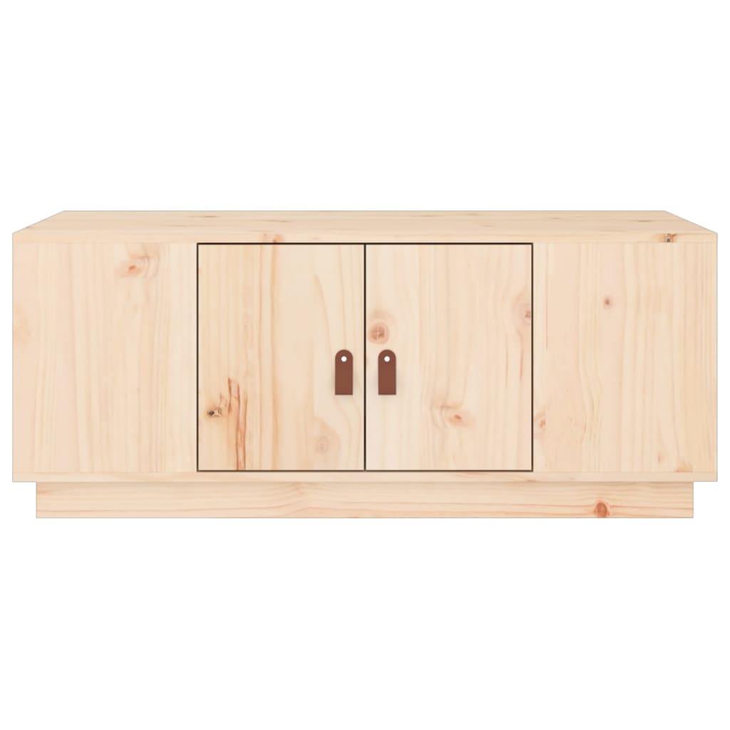 Salongbord Sofabord Tre heltre furu 100x50x41 cm