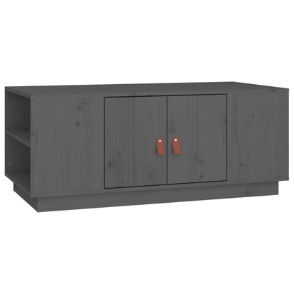 Salongbord Sofabord Grå 100x50x41 cm heltre furu
