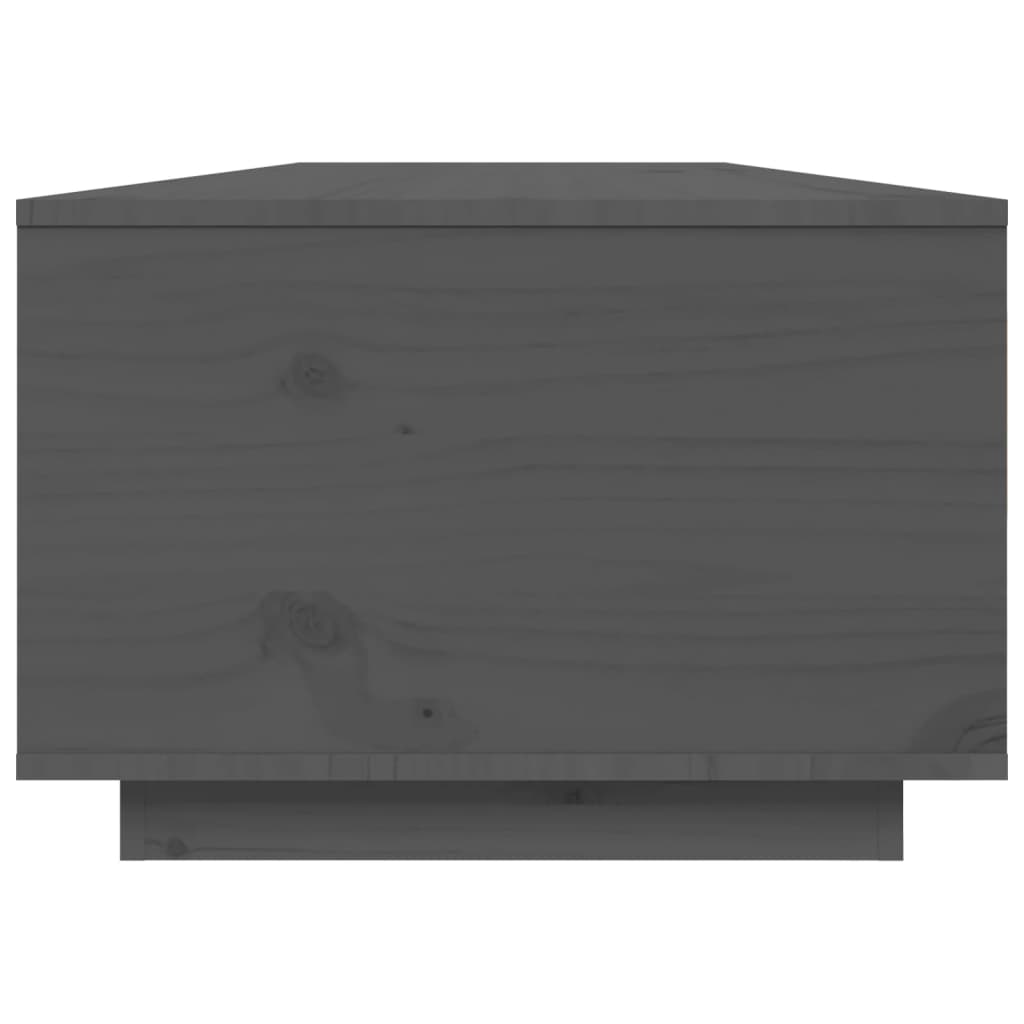 Salongbord Sofabord Grå 80x50x35,5 cm heltre furu