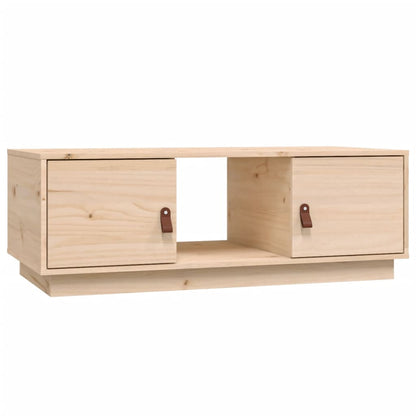Salongbord Sofabord Tre heltre furu 100x50x35 cm