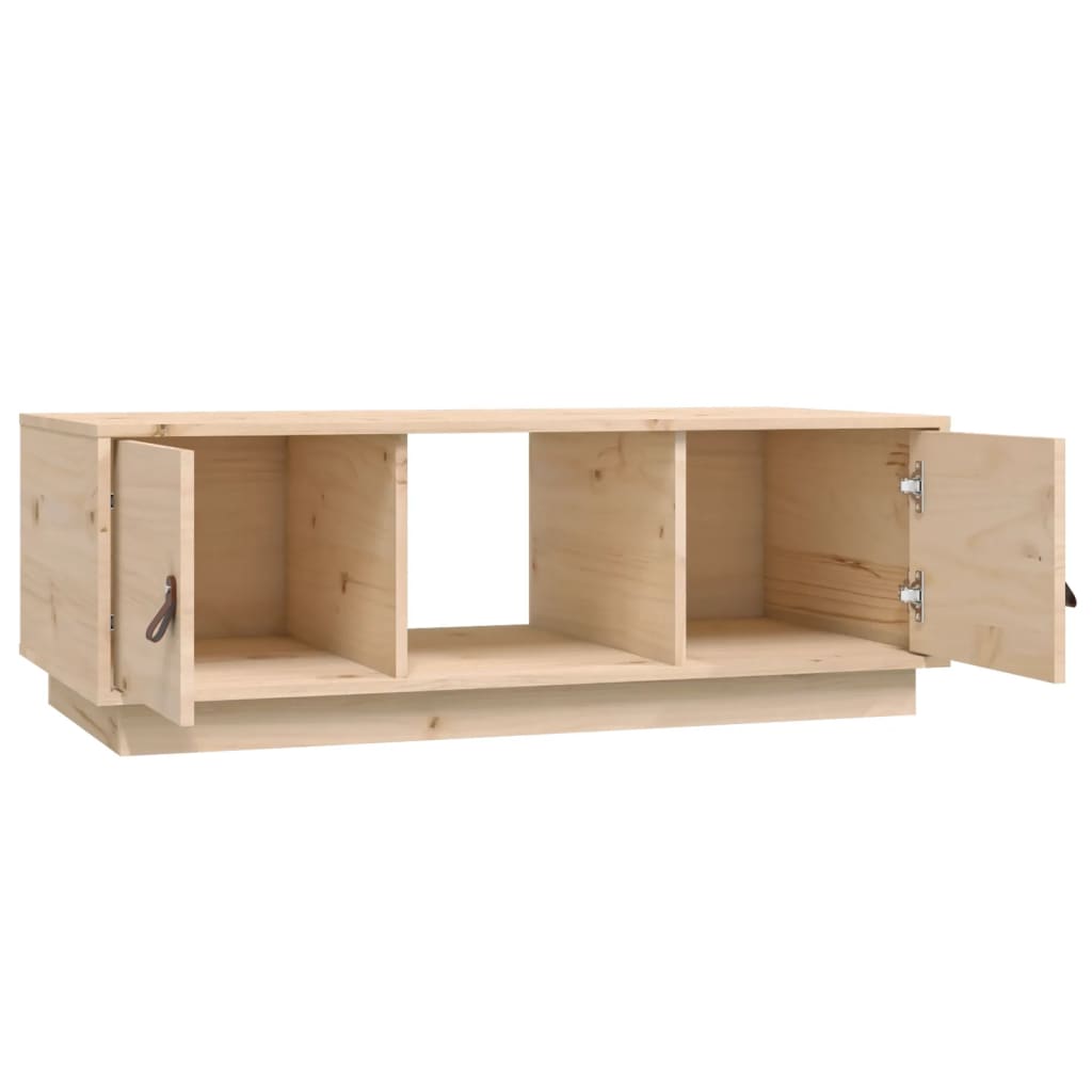 Salongbord Sofabord Tre heltre furu 100x50x35 cm