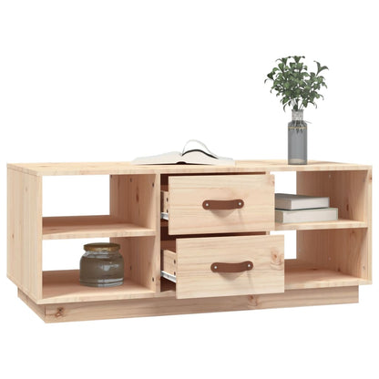 Salongbord Sofabord Tre heltre furu 100x50x41 cm