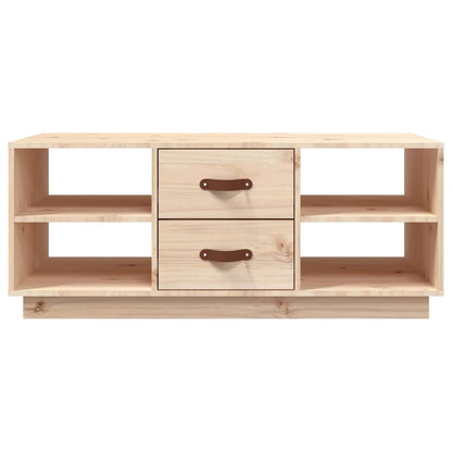 Salongbord Sofabord Tre heltre furu 100x50x41 cm