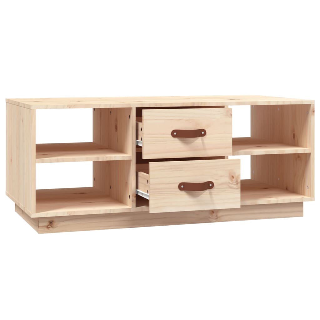 Salongbord Sofabord Tre heltre furu 100x50x41 cm