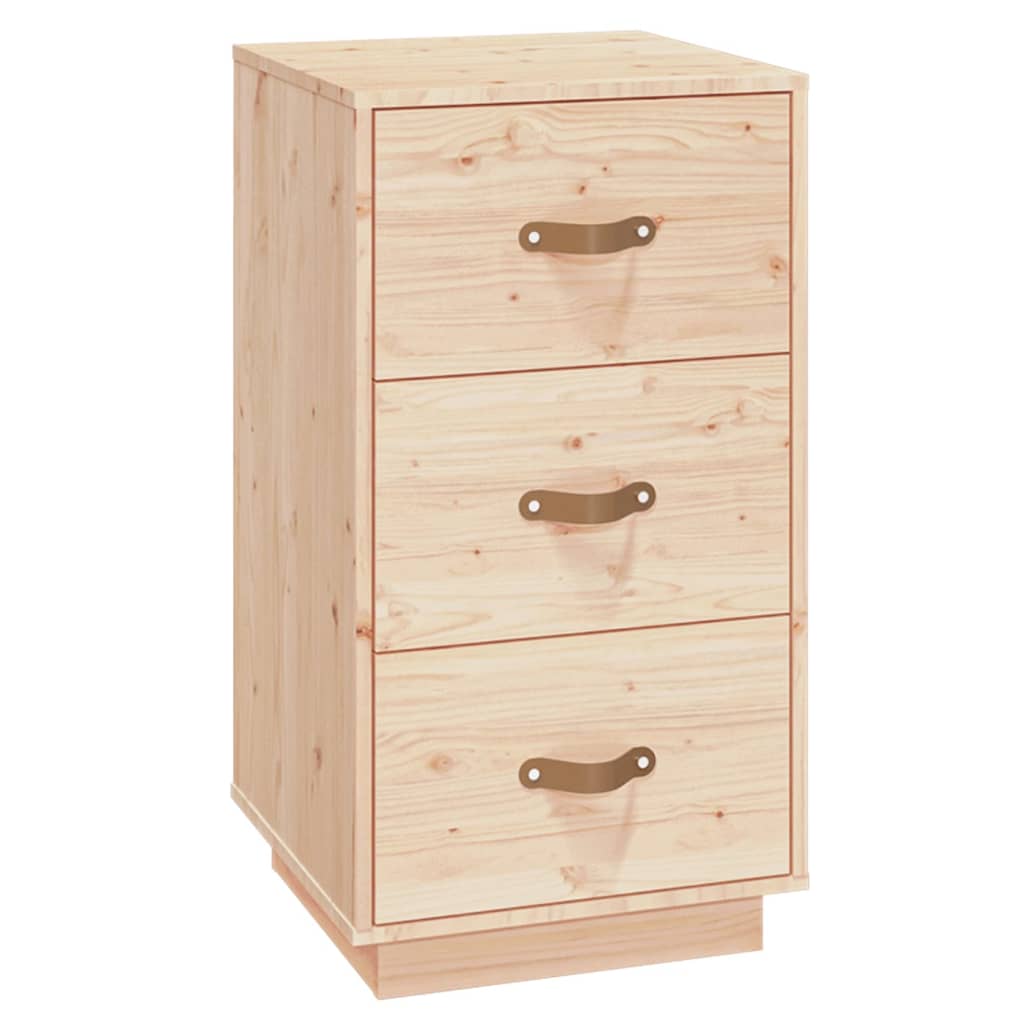Nattbord Sengbord Tre heltre furu 40x40x75 cm