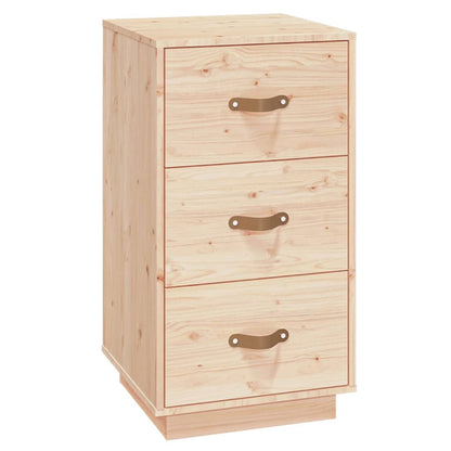 Nattbord Sengbord Tre heltre furu 40x40x75 cm