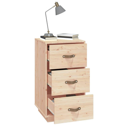 Nattbord Sengbord Tre heltre furu 40x40x75 cm