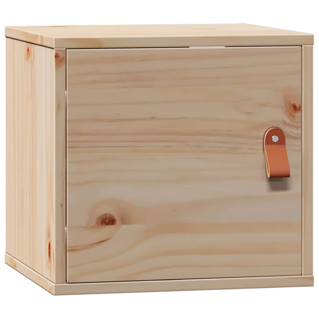 Veggskap 2 stk 31,5x30x30 cm heltre furu