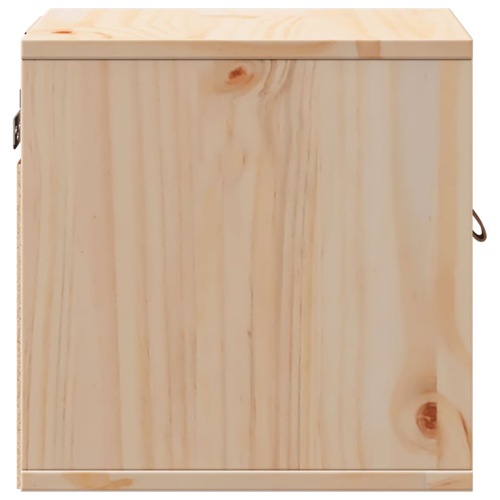 Veggskap 2 stk 31,5x30x30 cm heltre furu