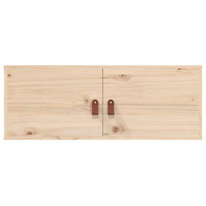 Veggskap Tre 80x30x30 cm heltre furu