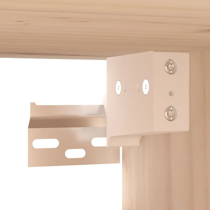 Veggskap Tre 80x30x30 cm heltre furu