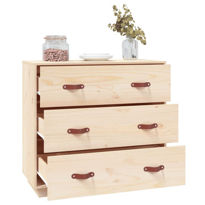 Kommode Tre heltre furu 80x40x75 cm