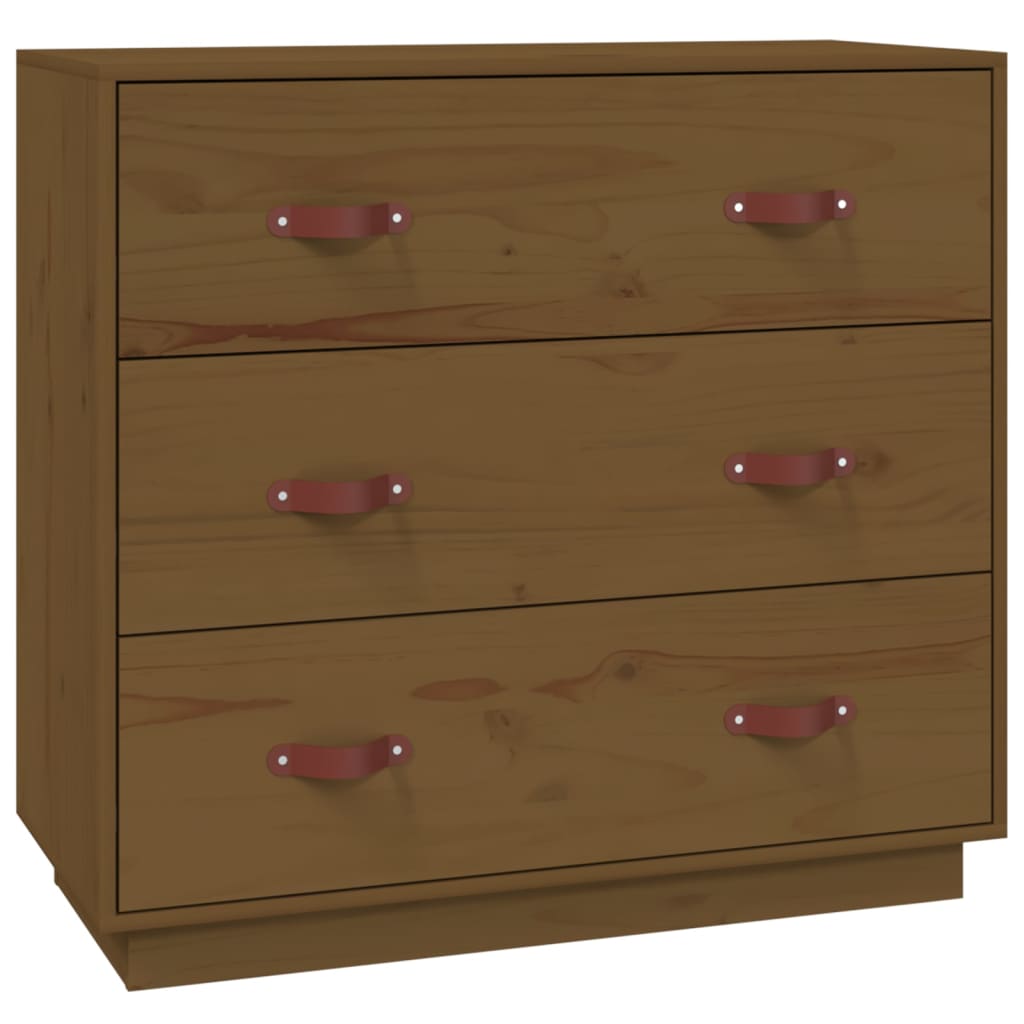 Skjenk Honningbrun 80x40x75 cm heltre furu