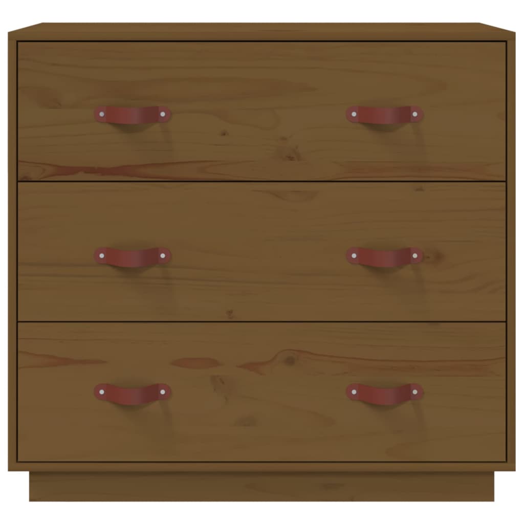 Skjenk Honningbrun 80x40x75 cm heltre furu