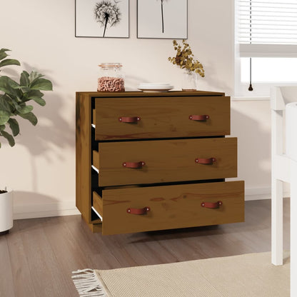 Skjenk Honningbrun 80x40x75 cm heltre furu