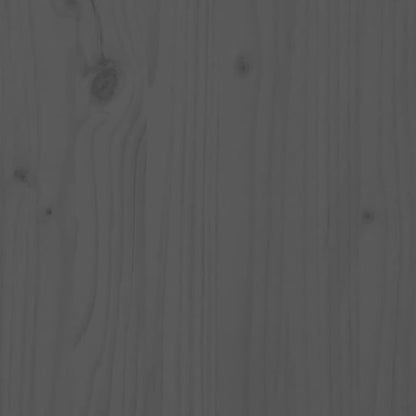 Skjenk Grå 100x40x75 cm heltre furu