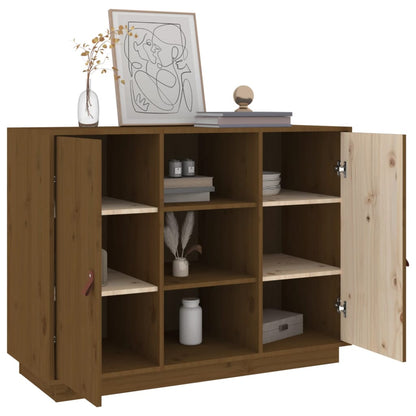 Skjenk Honningbrun 100x40x75 cm heltre furu