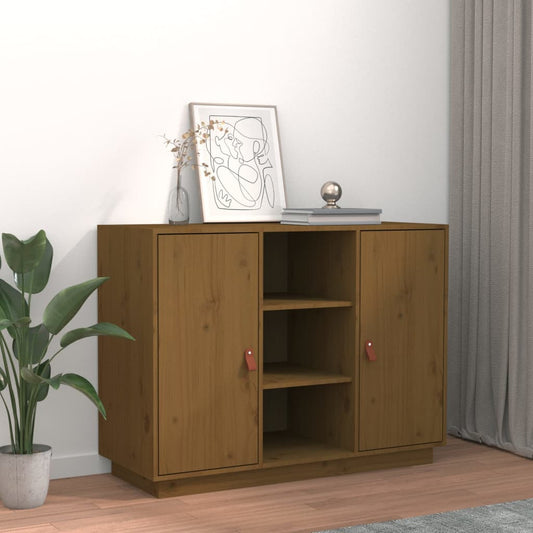 Skjenk Honningbrun 100x40x75 cm heltre furu