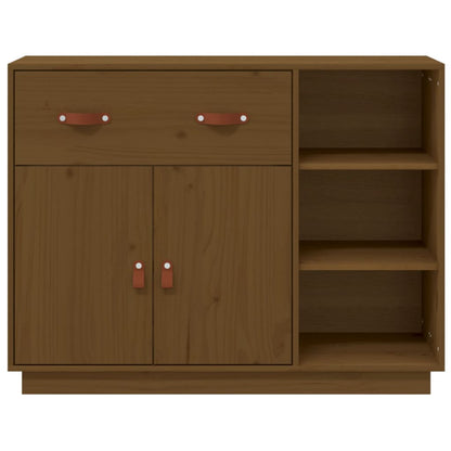 Skjenk Honningbrun 98,5x40x75 cm heltre furu