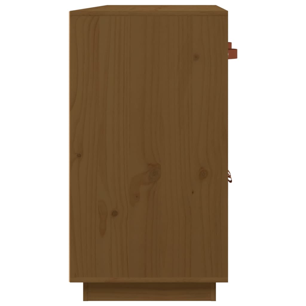 Skjenk Honningbrun 98,5x40x75 cm heltre furu
