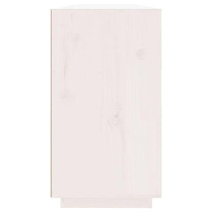Skjenk Hvit 100x40x75 cm heltre furu