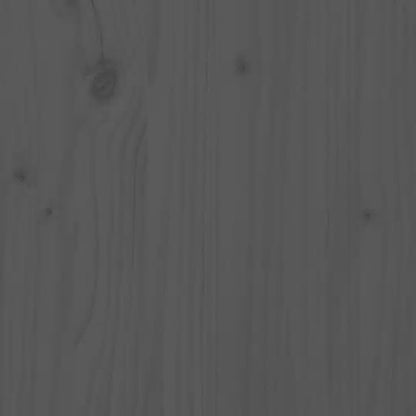 Skjenk Grå 100x40x75 cm heltre furu