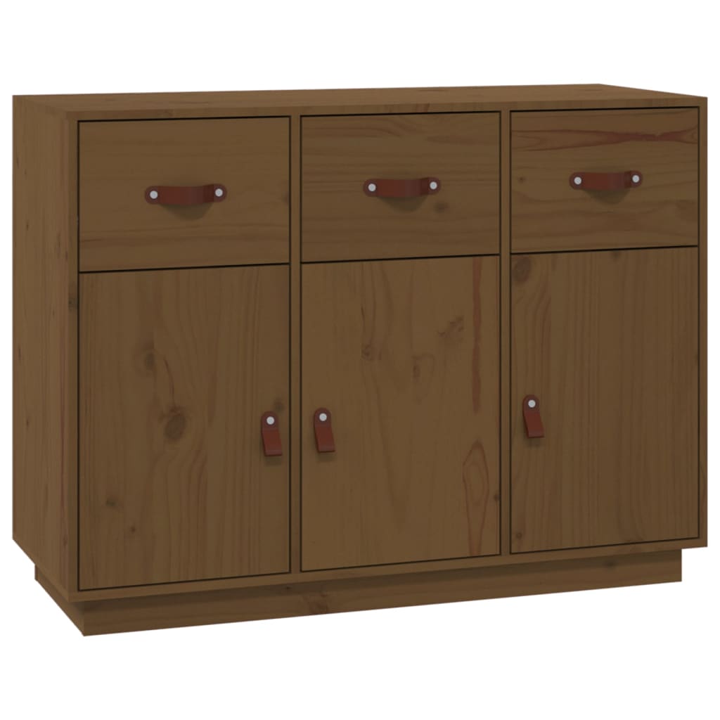 Skjenk Honningbrun 100x40x75 cm heltre furu