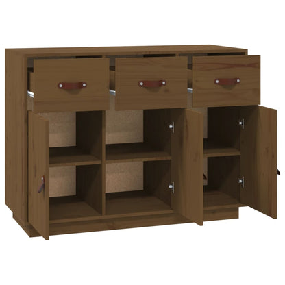 Skjenk Honningbrun 100x40x75 cm heltre furu