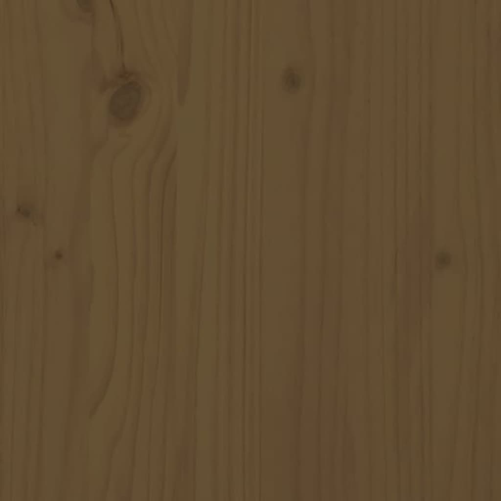 Skap honningbrun 34x40x108,5 cm heltre furu