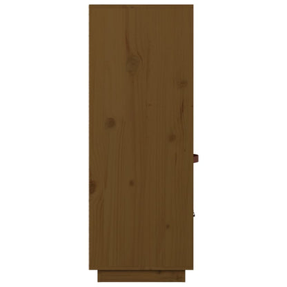 Vitrineskap Tre Honningbrun 67x40x108,5 cm heltre furu