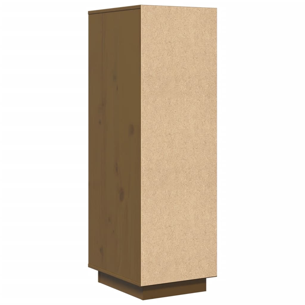 Skap honningbrun 34x40x108,5 cm heltre furu