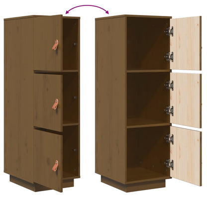 Skap Tre Honningbrun 34x40x108,5 cm heltre furu