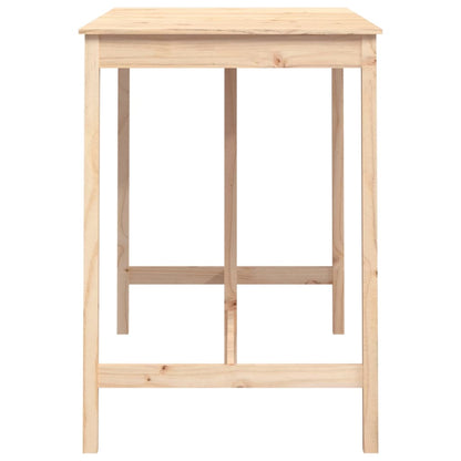 Barbord 140x80x110 cm heltre furu