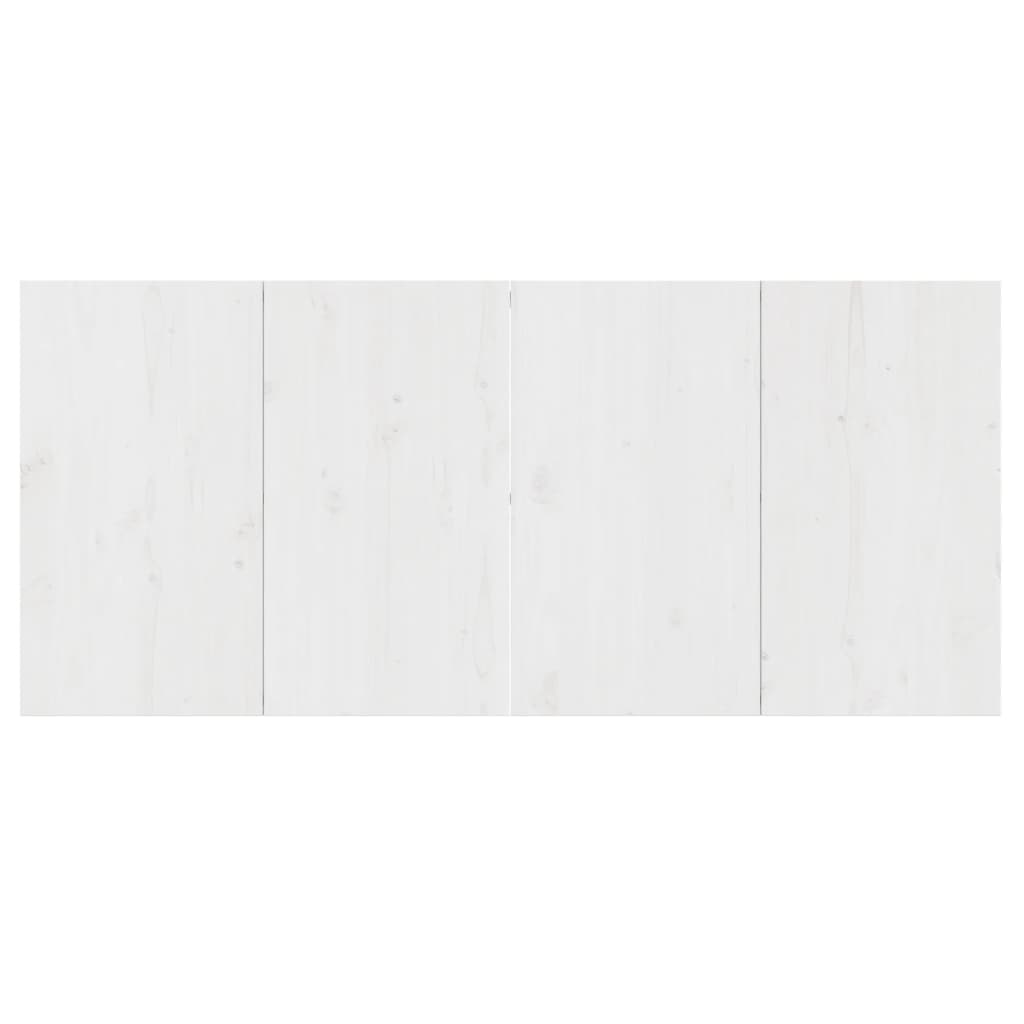 Barbord hvit 180x80x110 cm heltre furu