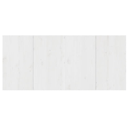 Barbord hvit 180x80x110 cm heltre furu