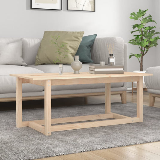 Salongbord Sofabord Tre 110x55x45 cm heltre furu