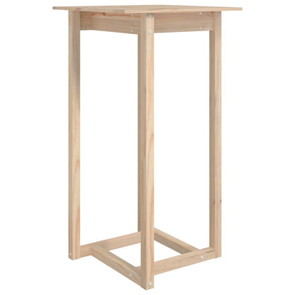 Barbord 60x60x110 cm heltre furu