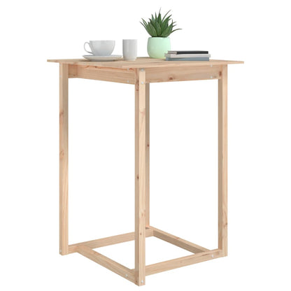 Barbord 80x80x110 cm heltre furu