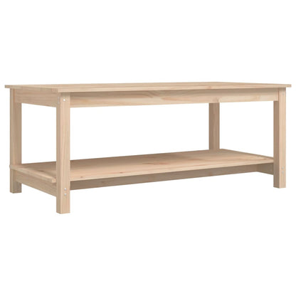 Salongbord Sofabord Tre heltre furu 110x55x45 cm