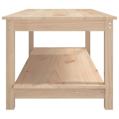 Salongbord Sofabord Tre heltre furu 110x55x45 cm